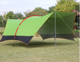 Explore outdoor recreation: the comfort and portability of a TC cloth tent!